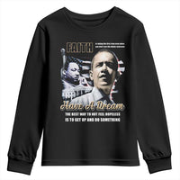 Obama MLK Martin Luther King Jr Youth Sweatshirt