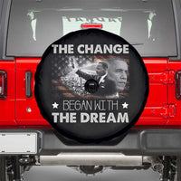 Obama MLK Spare Tire Cover The Change Began With The Dream