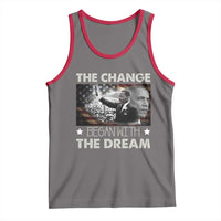 Obama MLK Tank Top The Change Began With The Dream