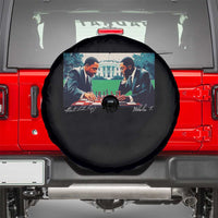 Martin Luther King Jr Malcolm X Spare Tire Cover Playing Chess White House Black History
