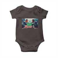 Martin Luther King Jr Malcolm X Baby Onesie Playing Chess White House Black History