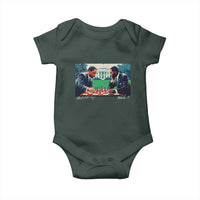 Martin Luther King Jr Malcolm X Baby Onesie Playing Chess White House Black History