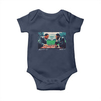 Martin Luther King Jr Malcolm X Baby Onesie Playing Chess White House Black History
