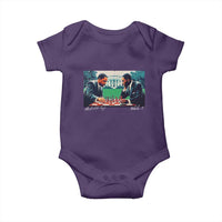 Martin Luther King Jr Malcolm X Baby Onesie Playing Chess White House Black History