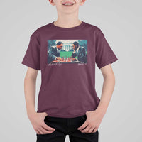 Martin Luther King Jr Malcolm X T Shirt For Kid Playing Chess White House Black History