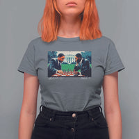 Martin Luther King Jr Malcolm X T Shirt For Women Playing Chess White House Black History