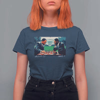Martin Luther King Jr Malcolm X T Shirt For Women Playing Chess White House Black History