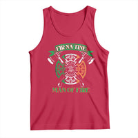 Irish Firefighter Tank Top Fir Na Tine Man Of Fire