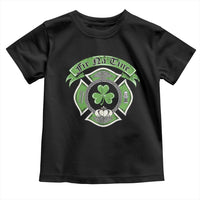 Irish Firefighter Toddler T Shirt Fir Na Tine Man Of Fire Celtic Claddagh Cross