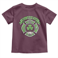 Irish Firefighter Toddler T Shirt Fir Na Tine Man Of Fire Celtic Claddagh Cross