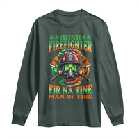 Fir Na Tine Man Of Fire Long Sleeve Shirt Irish Firefighter Pride