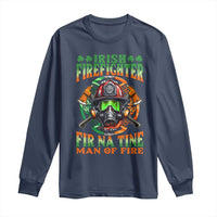 Fir Na Tine Man Of Fire Long Sleeve Shirt Irish Firefighter Pride