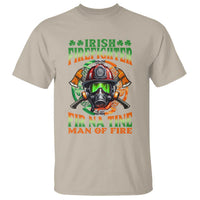 Fir Na Tine Man Of Fire T Shirt Irish Firefighter Pride