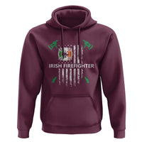 Irish Firefighter Fir Na Tine Man Of Fire Hoodie Irish American Flag