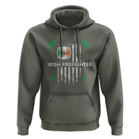 Irish Firefighter Fir Na Tine Man Of Fire Hoodie Irish American Flag