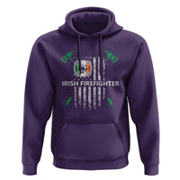 Irish Firefighter Fir Na Tine Man Of Fire Hoodie Irish American Flag
