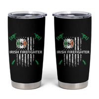 Irish Firefighter Fir Na Tine Man Of Fire Tumbler Cup Irish American Flag
