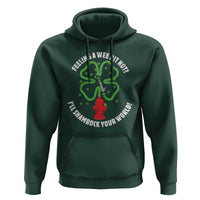 Funny Irish Firefighter Hoodie Feeling A Wee Bit Hot I'll Shamrock Your World