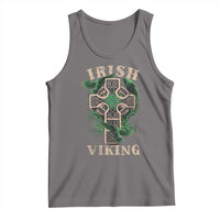 Irish Viking Tank Top Celtic Cross Odin's Raven