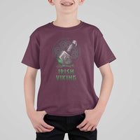 Irish Viking T Shirt For Kid Celtic Thor Mjolnir