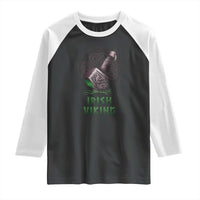 Irish Viking Raglan Shirt Celtic Thor Mjolnir