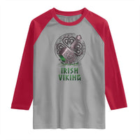 Irish Viking Raglan Shirt Celtic Thor Mjolnir