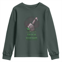 Irish Viking Youth Sweatshirt Celtic Thor Mjolnir