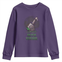 Irish Viking Youth Sweatshirt Celtic Thor Mjolnir