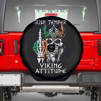 Funny Irish Viking Spare Tire Cover Irish Temper Viking Attitude