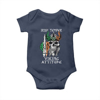 Funny Irish Viking Baby Onesie Irish Temper Viking Attitude