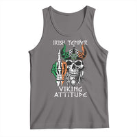 Funny Irish Viking Tank Top Irish Temper Viking Attitude