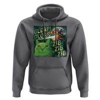 Funny Alien Cat Meme Hoodie Glerp Glorp Zib Zib