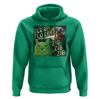 Funny Alien Cat Meme Hoodie Glerp Glorp Zib Zib