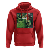 Funny Alien Cat Meme Hoodie Glerp Glorp Zib Zib