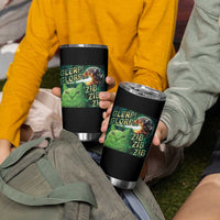 Funny Alien Cat Meme Tumbler Cup Glerp Glorp Zib Zib