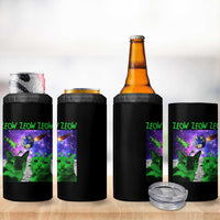 Funny Alien Cat Meme 4 in 1 Can Cooler Tumbler Green Cats ZEOW ZEOW