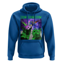Funny Alien Cat Meme Hoodie Green Cats ZEOW ZEOW