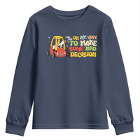 Funny Goose On My Way To Make Some Bad Decisions Youth Sweatshirt