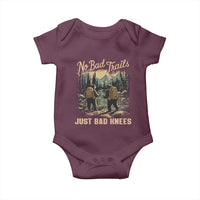 Hiking Baby Onesie No Bad Trails Just Bad Knees