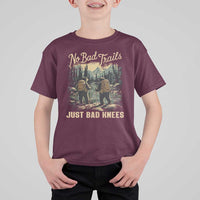 Hiking T Shirt For Kid No Bad Trails Just Bad Knees