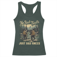 Hiking Racerback Tank Top No Bad Trails Just Bad Knees