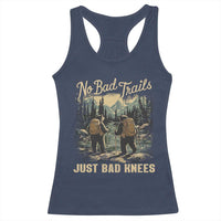 Hiking Racerback Tank Top No Bad Trails Just Bad Knees