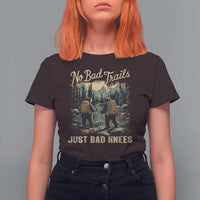Hiking T Shirt For Women No Bad Trails Just Bad Knees