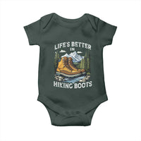 Hiking Baby Onesie Life's Better in Hiking Boots