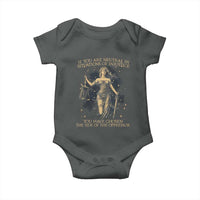 Lady Justice Baby Onesie If You Are Neutral In Situations Of Injustice You Have Chosen The Side Of The Oppressor