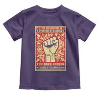 Social Justice Toddler T Shirt If You Are Neutral In Situations Of Injustice You Have Chosen The Side Of The Oppressor