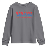Woke It's Not An Insult You Think Youth Sweatshirt