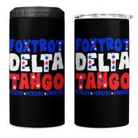 FDT Foxtrot Delta Tango 4 in 1 Can Cooler Tumbler
