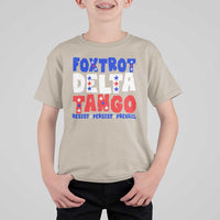 FDT Foxtrot Delta Tango T Shirt For Kid