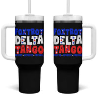 FDT Foxtrot Delta Tango Tumbler With Handle